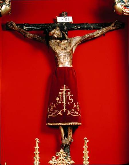 Cristo de Burgos, in the Capilla del Santisimo Cristo od Spanish School