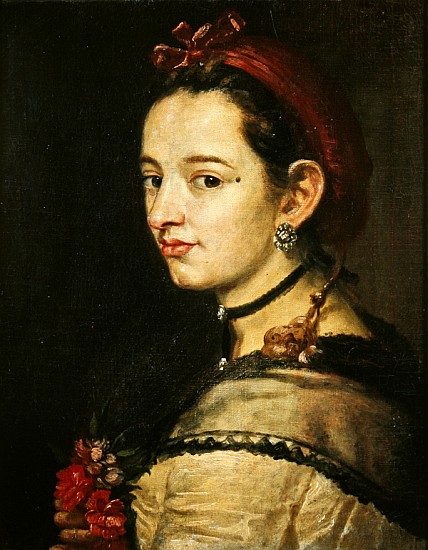 Portrait of a woman od Spanish School
