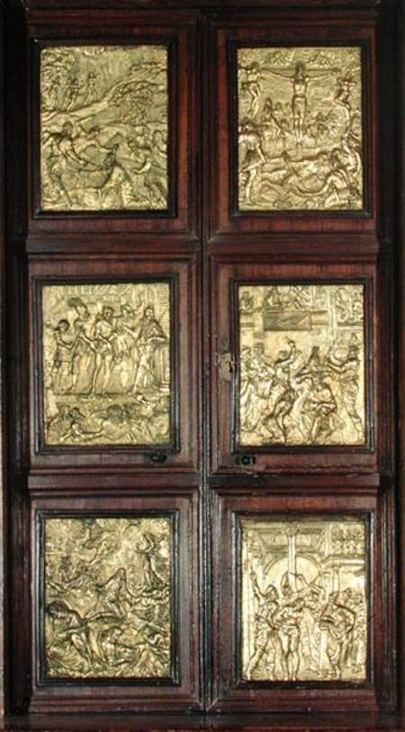 Shrine doors of the Sacramentary Chapel od Spanish School