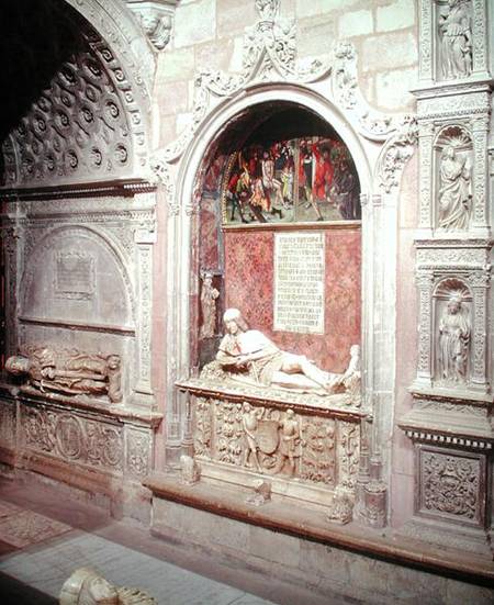 The Tomb of 'Doncel' Don Martin Vazquez of Acre od Spanish School