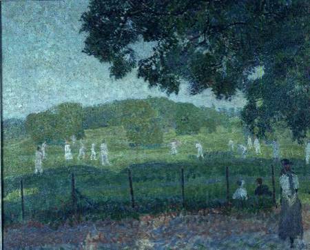The Cricket Match od Spencer Frederick Gore