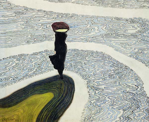 Woman at the Edge of the Water od Leon Spilliaert
