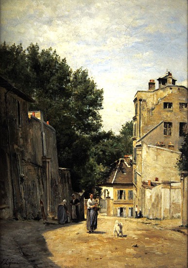 Saint-Vincent Street, Montmartre od Stanislas Victor Edouard Lepine