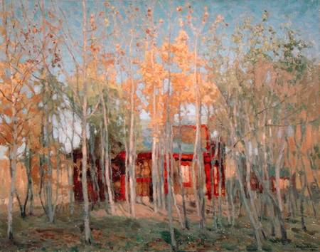Golden Autumn od Stanislav Joulianovitch Joukovski