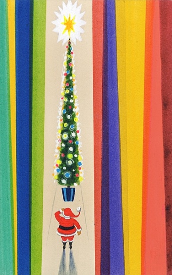 Santas Christmas Tree od Stanley  Cooke