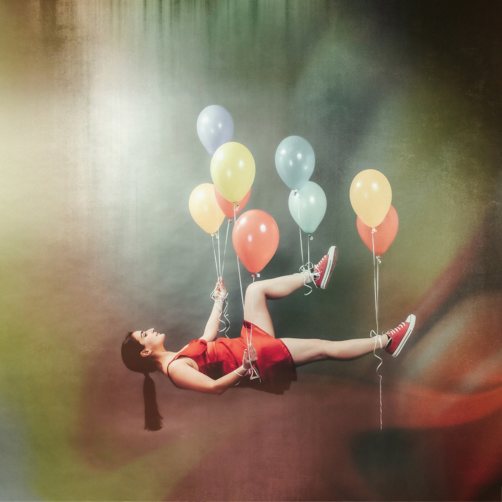 Anna-Valeria with balloons od Stefan Kamenov