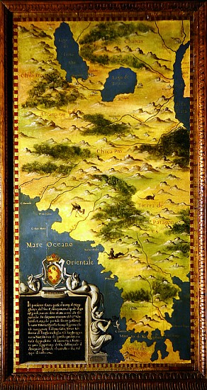 Map of the Strait of Magellan od Stefano Bonsignori