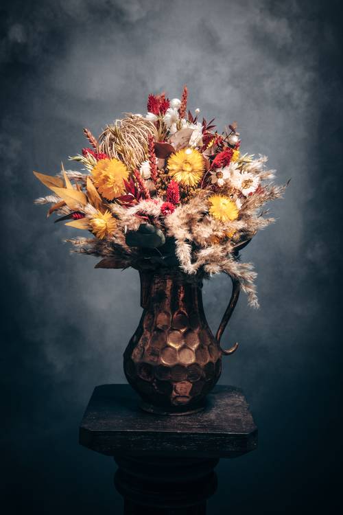 Kytice sušených květin Barvy sklizně od Steffen  Gierok