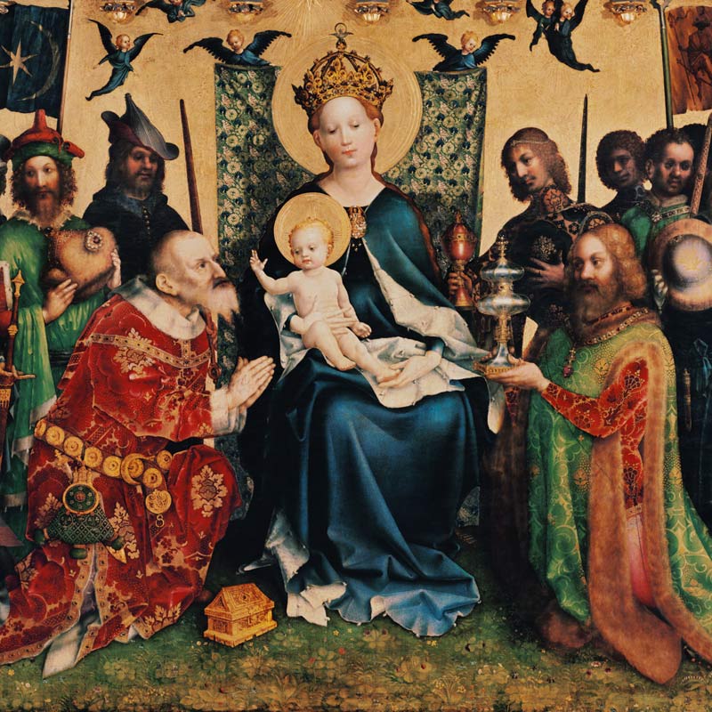 Adoration of the Magi altarpiece od Stephan Lochner