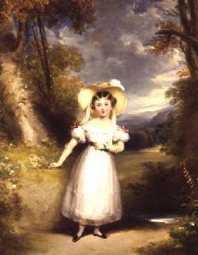 Princess Victoria (later Queen Victoria) aged nine