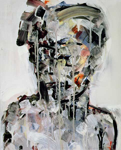 Portrait of David Bowie, 1994 (oil on canvas)  od Stephen  Finer