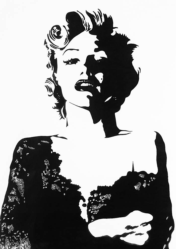 Smyslná Marilyn Monroe od Stephen Langhans
