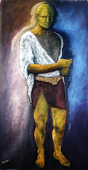Gabriel appearing like a Man, 2006-07 (oil on canvas)  od Stevie  Taylor