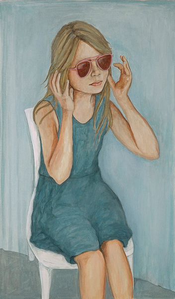 Girl In Sunglasses od Stevie  Taylor