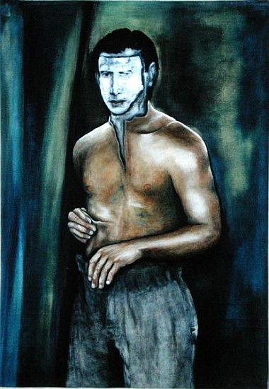 Man Changing in the Presence of Spirits, 2002 (oil on canvas)  od Stevie  Taylor