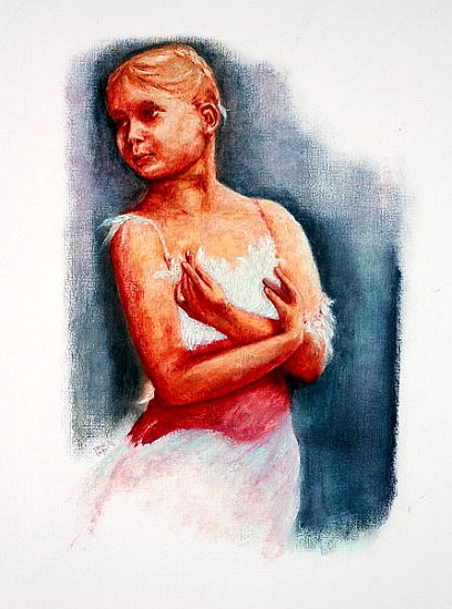 Petite Danseuse, 2006 (oil on paper)  od Stevie  Taylor