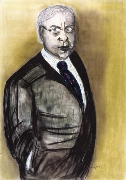 The Lawyer, 1998 (pastel and charcoal on paper)  od Stevie  Taylor