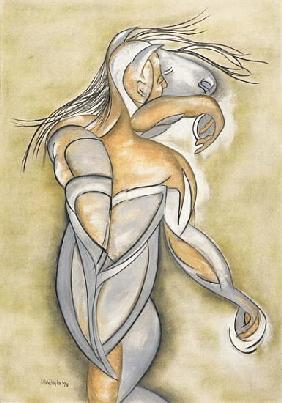 Break Out, 1998 (pastel and charcoal on paper) 