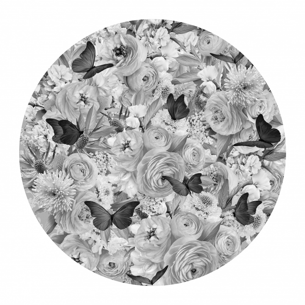 Candy Blooms Black &amp; White od Sue Skellern