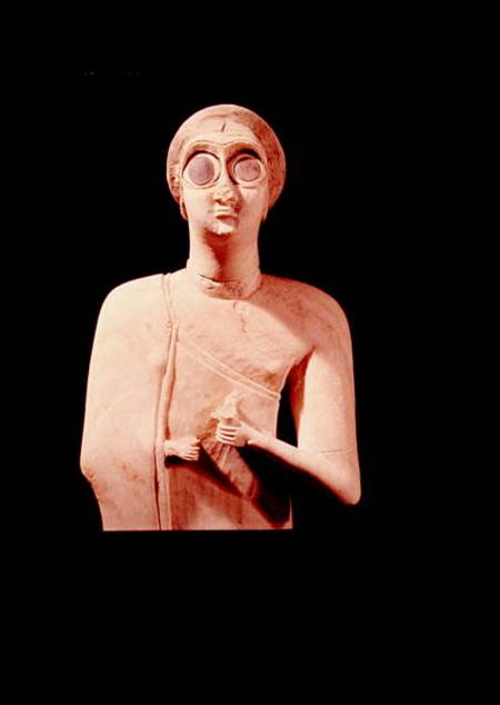 Statue of the Great Goddess, from Tell Asmar od Sumerian