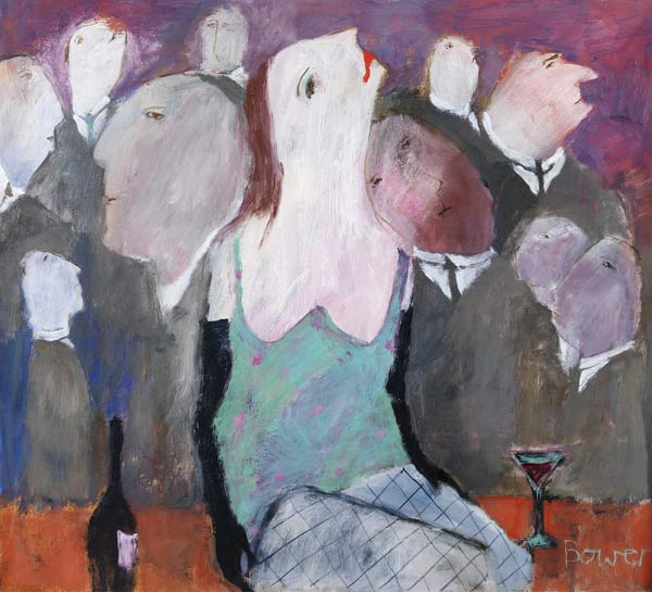 Men in Grey Suits od Susan  Bower