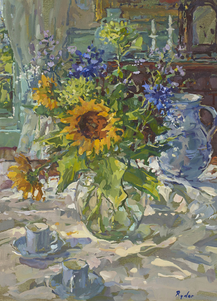Sunflowers od Susan  Ryder