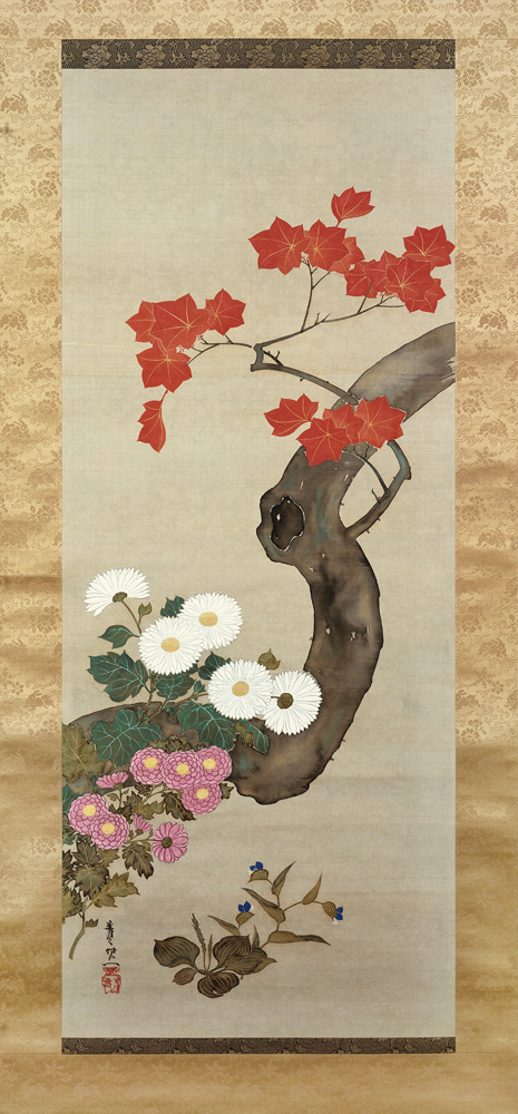 Herbstblumen. od Suzuki Kiitsu