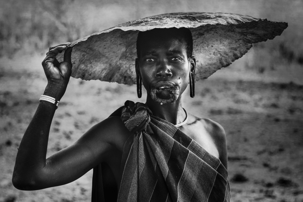 African tribe Mursi, Ethiopia od Svetlin Yosifov