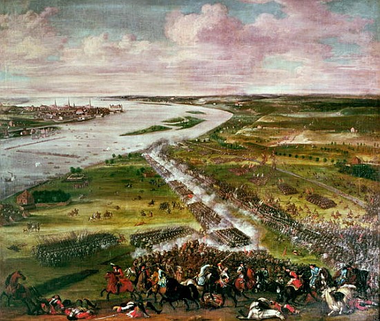 Battle for the Crossing of the Dvina od Swedish School