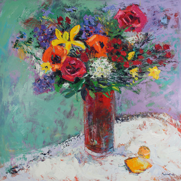 Fresh Flowers od Sylvia  Paul