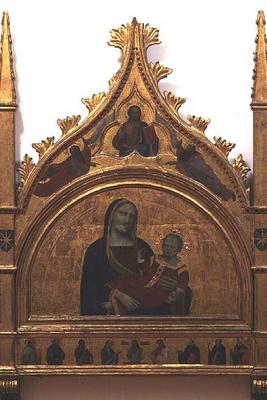 Madonna and Child (tempera on panel) od Taddeo Gaddi