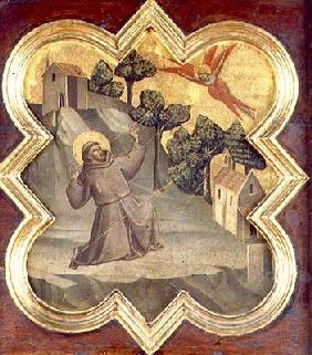 St. Francis Receiving the Stigmata (tempera on panel)