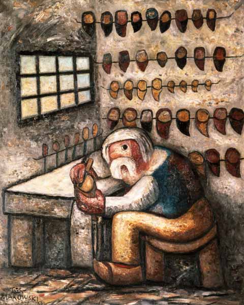 The shoemaker (Szewc) od Tadeusz Makowski