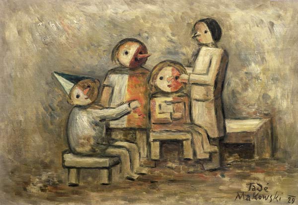 Little Family od Tadeusz Makowski