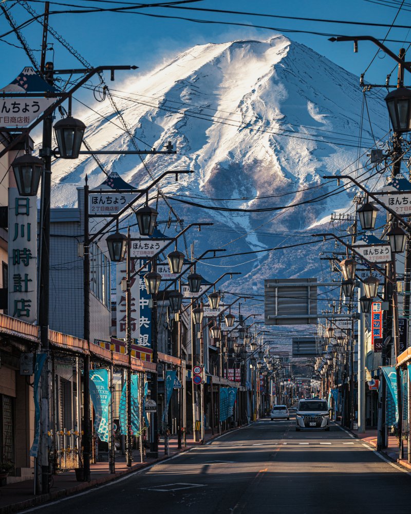 Road To Fuji od Takeshi Mitamura