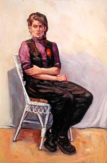 Portrait of a Woman, 1993 (oil on canvas)  od Ted  Blackall