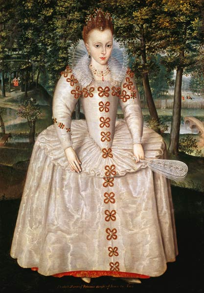 Princess Elizabeth (1596-1662) od the Elder Peake
