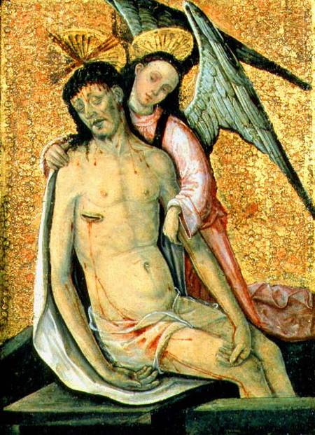 The Dead Christ Supported by an Angel od the Elder Rodrigo de Osona