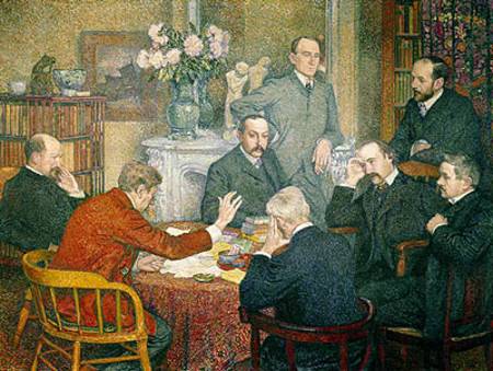 The Reading od Theo van Rysselberghe