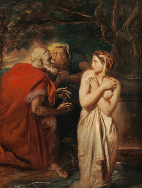 Susanna and the Elders od Théodore Chassériau