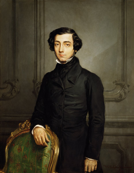 Charles-Alexis-Henri Clerel de Tocqueville (1805-59) od Théodore Chassériau