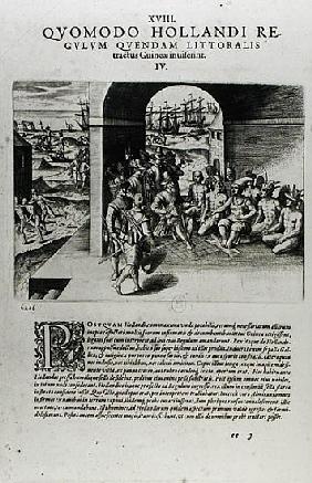 Arrival of the Dutch Leaders in Guinea: The Negotiation for the Purchase of Slaves Destined to be So