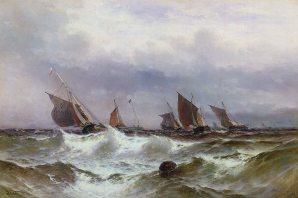 Dover Pilot and Fishing Boats od Theodore Weber