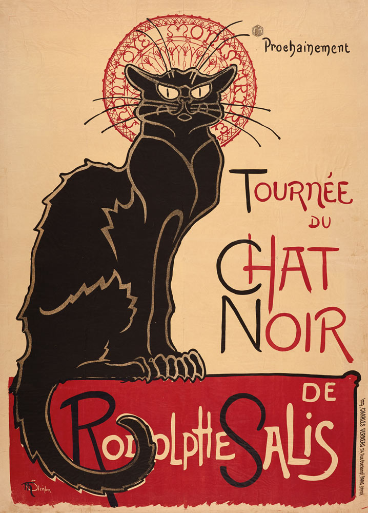 Tournée du Chat Noir de Rodolphe Salis (1 od Théophile-Alexandre Steinlen