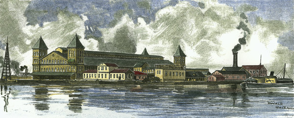 New York , Ellis Island od Thiel Ewald