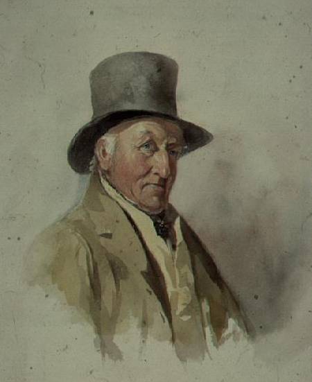 Thomas Worley, Bailiff at Ashurst, at the age of 83 od Thomas Allom