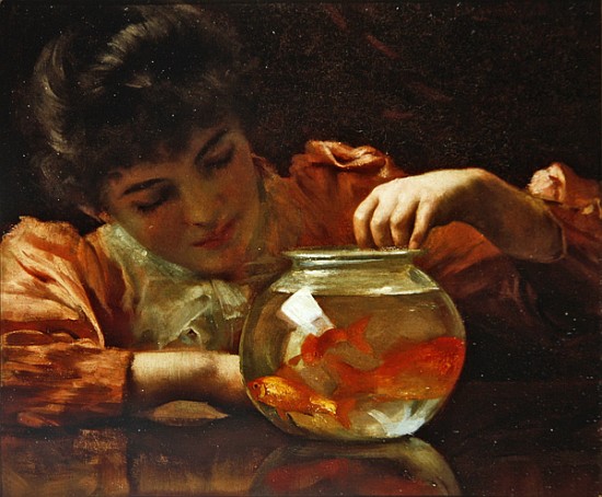 The Goldfish Bowl od Thomas Benjamin Kennington