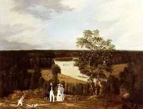 Look of the Richmond Hill on the Thames od Thomas Christopher Hofland
