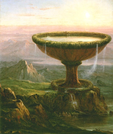 The cup of the giant od Thomas Cole