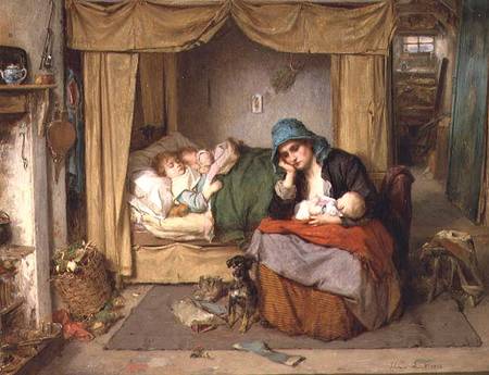 The end of a happy day od Thomas Faed